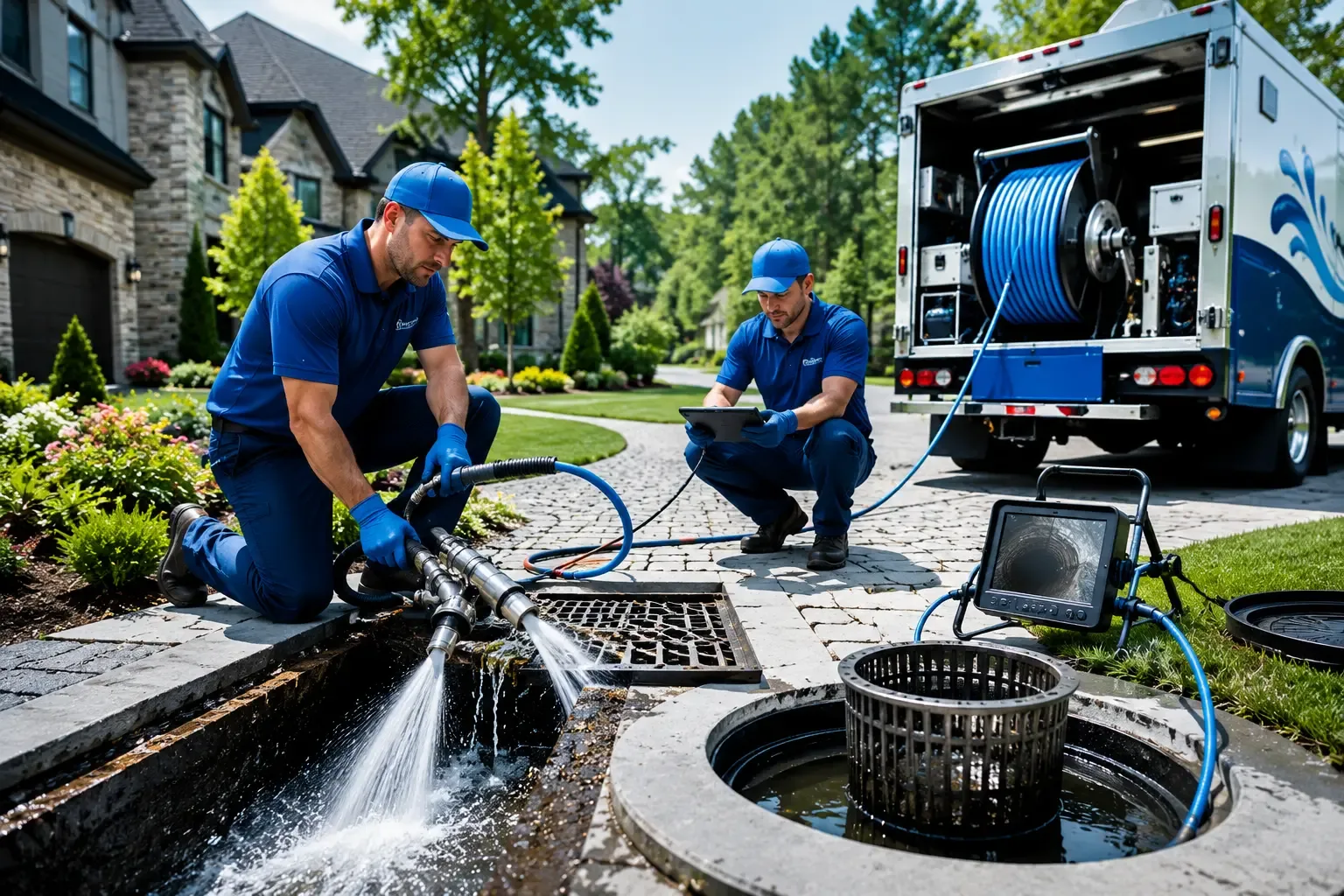 Local outdoor drain cleaning professionals in Maple City, MI
